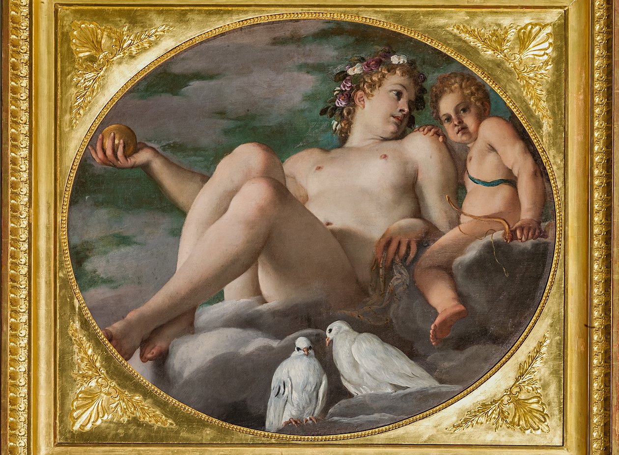 Venus ja Cupid tekijältä Annibale Carracci