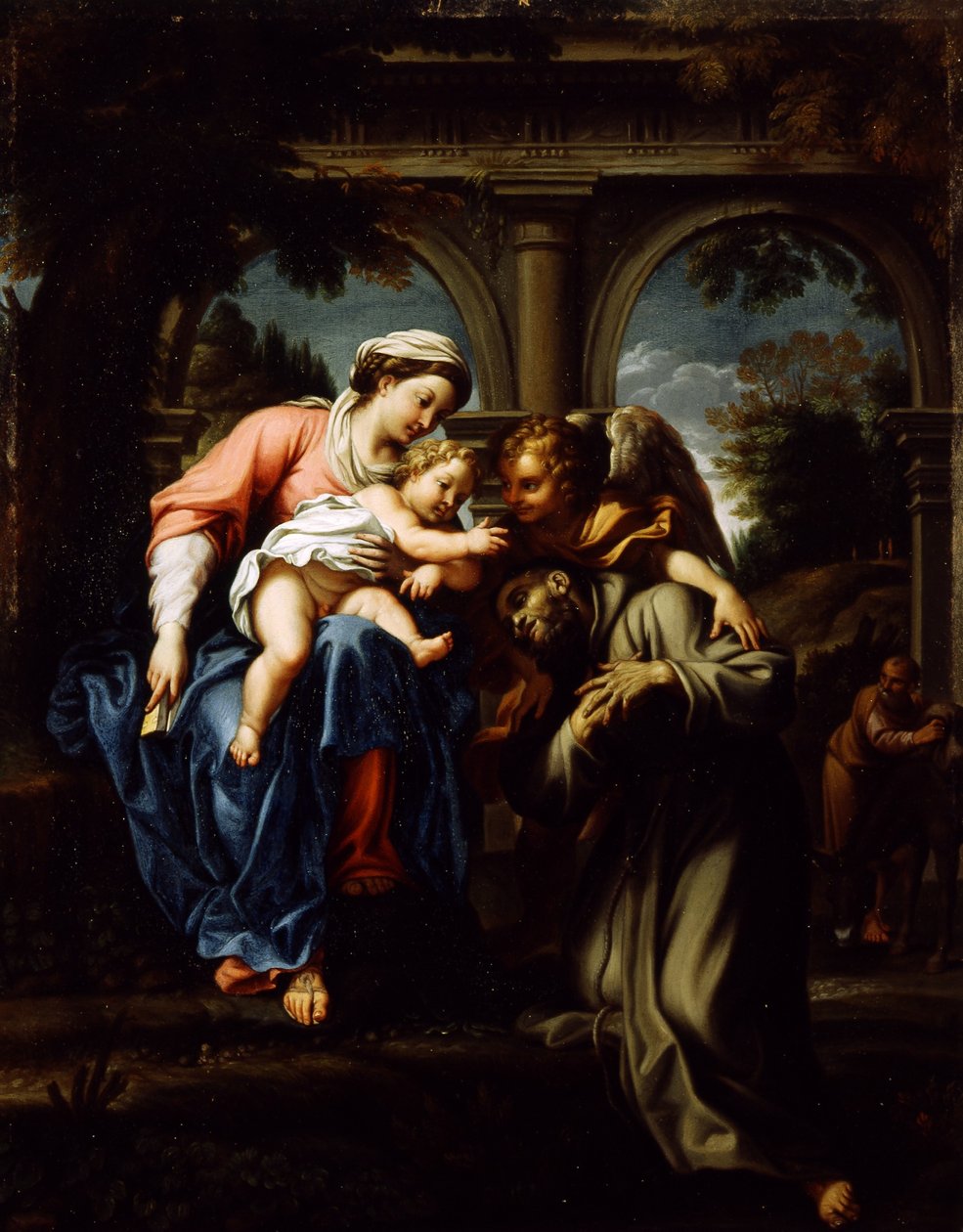 Pyhän Franciscuksen visio tekijältä Annibale Carracci