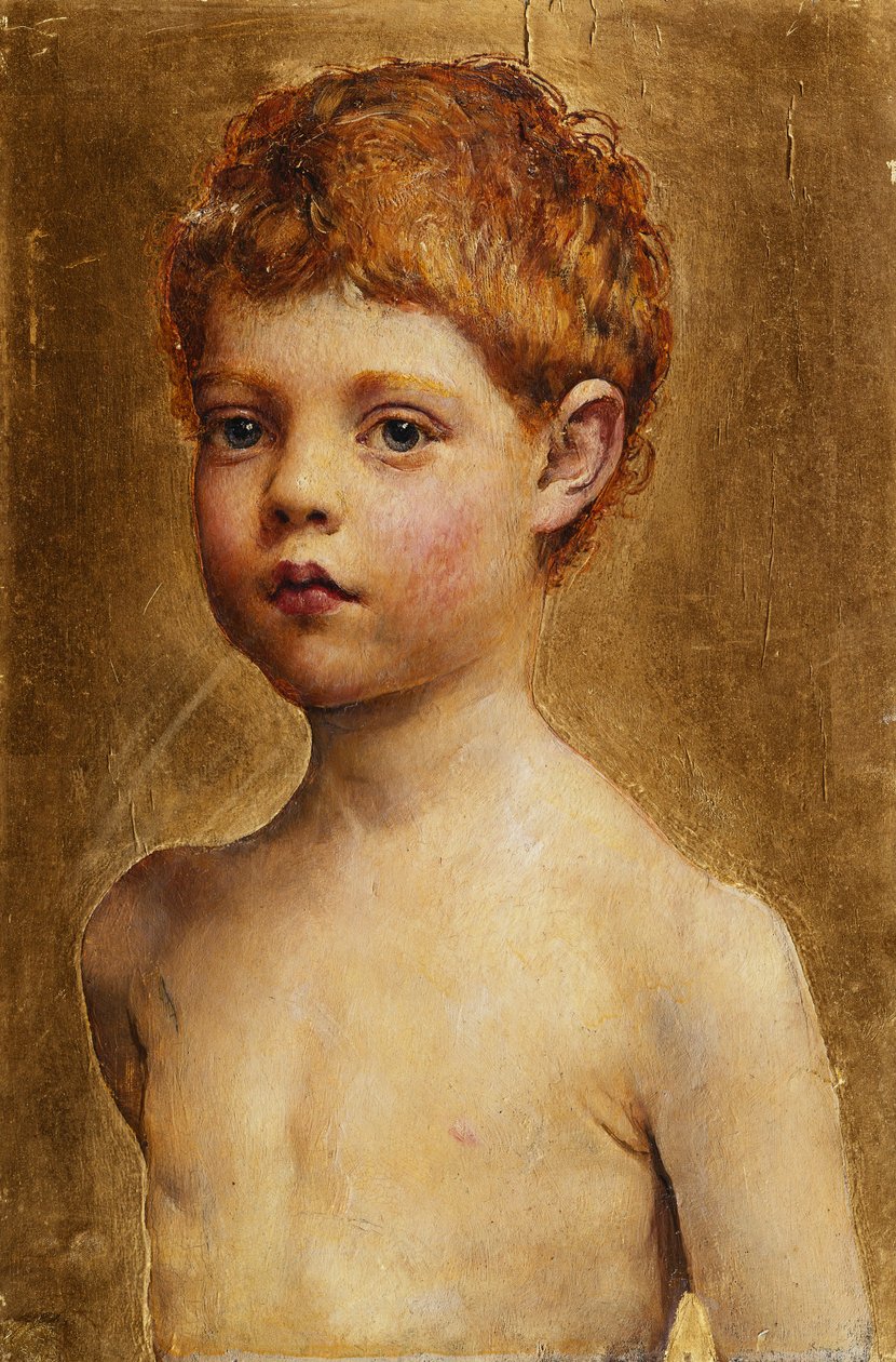 Pojan muotokuva tekijältä Annie Louisa Swynnerton