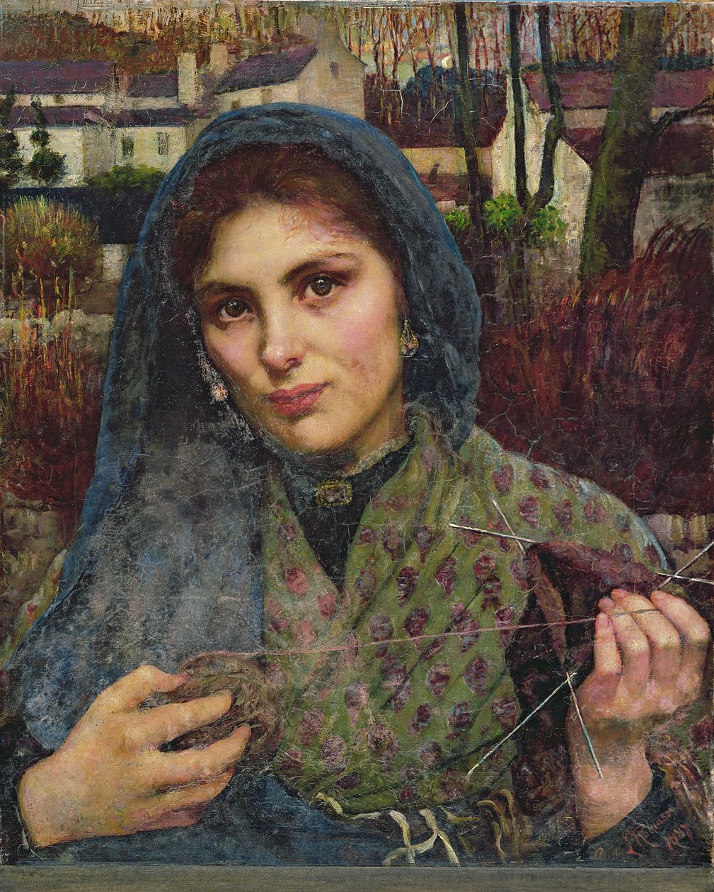 Uneksija tekijältä Annie Louisa Swynnerton