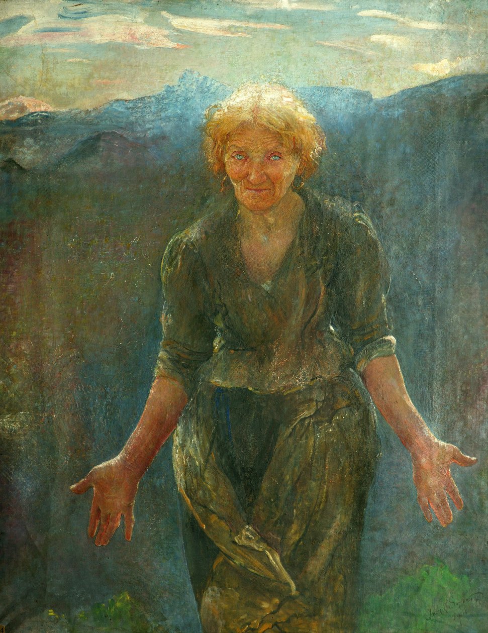 Auringon eteläisyys tekijältä Annie Louisa Swynnerton