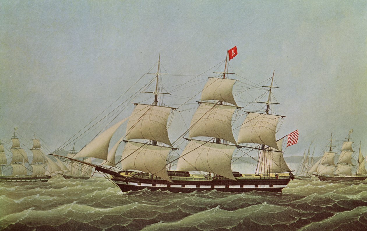 Täystakallinen laiva "Bremerhaven" ex "Rochester" tekijältä Unbekannt Unbekannt