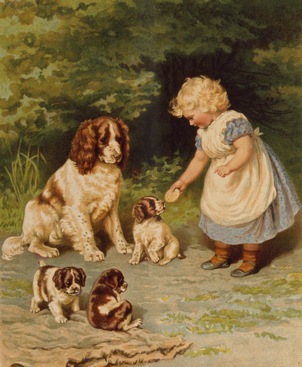 Lenas Pets, 1900-luvun alkupuolen kuvitus tekijältä Anonymous