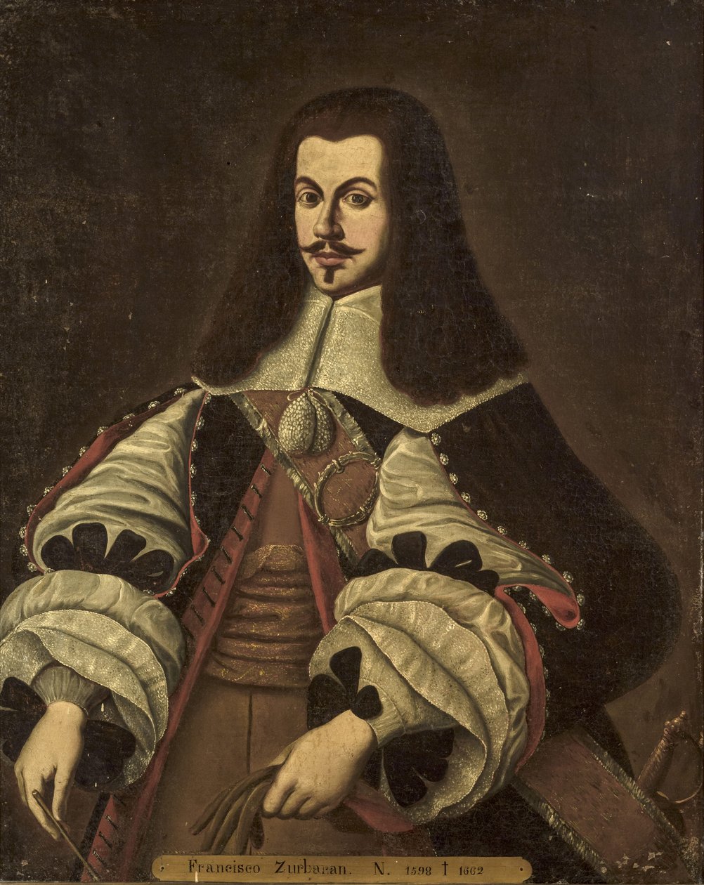 Retrato de Francisco de Zurbarán tekijältä Unknown
