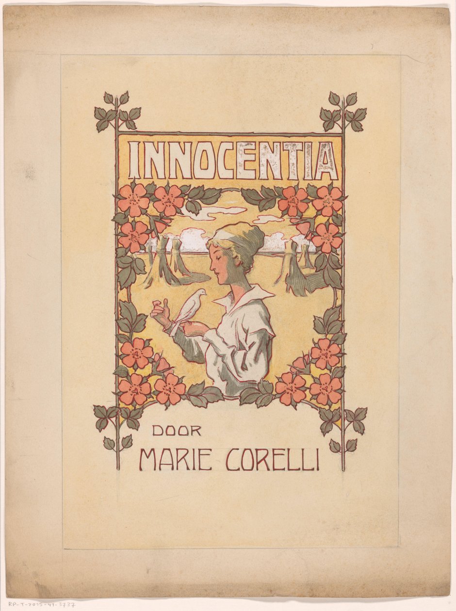 Bändisuunnittelu: Marie Corelli, Innocentia: Dream Life and Reality (Innocence), 1915 tekijältä Anonymous