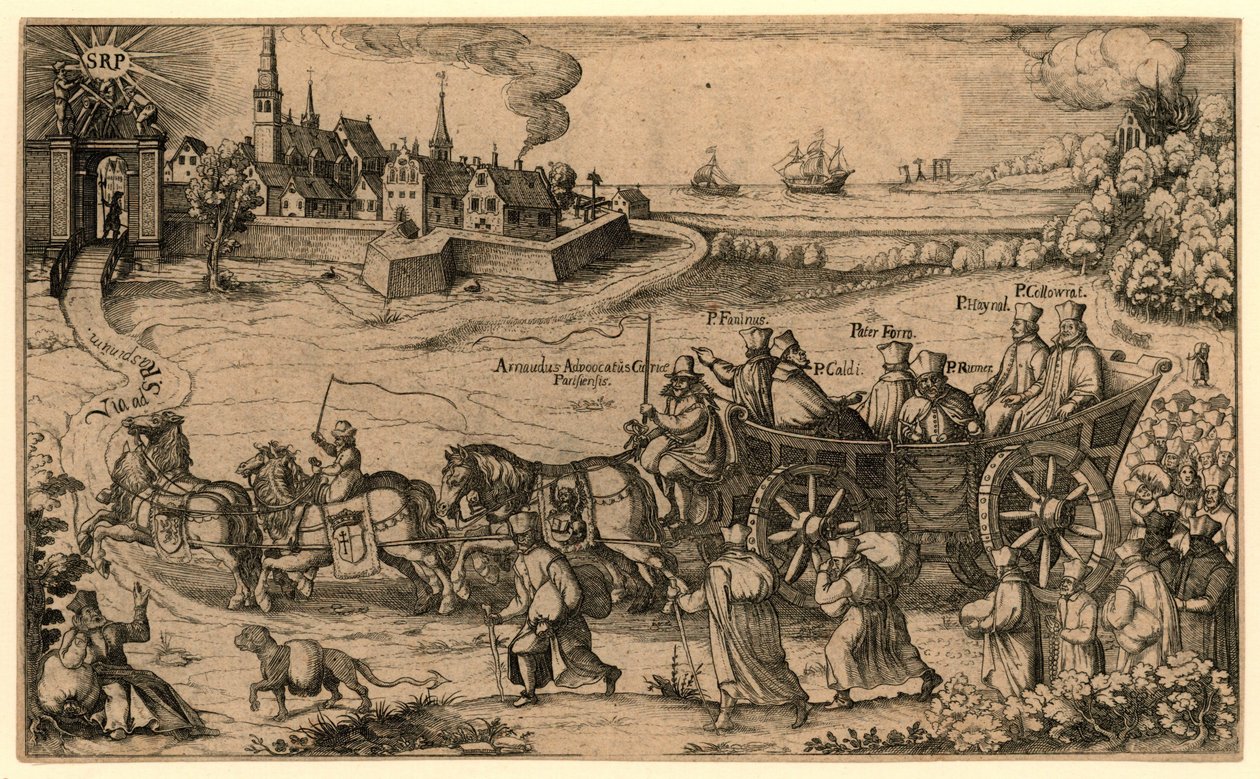 Bedevaart van de verdreven Boheemse en Hongaarse jezuïeten naar het Amsterdamse rasphuis, 1619 Böheimbin ja Hungernin valtakunnista karkotettu jesuiitta teki Wallfarthista Saint Raspinoon ja Ponoon / Amsterdamin rangaistuslaitokseen (nimi tekijältä Anonymous