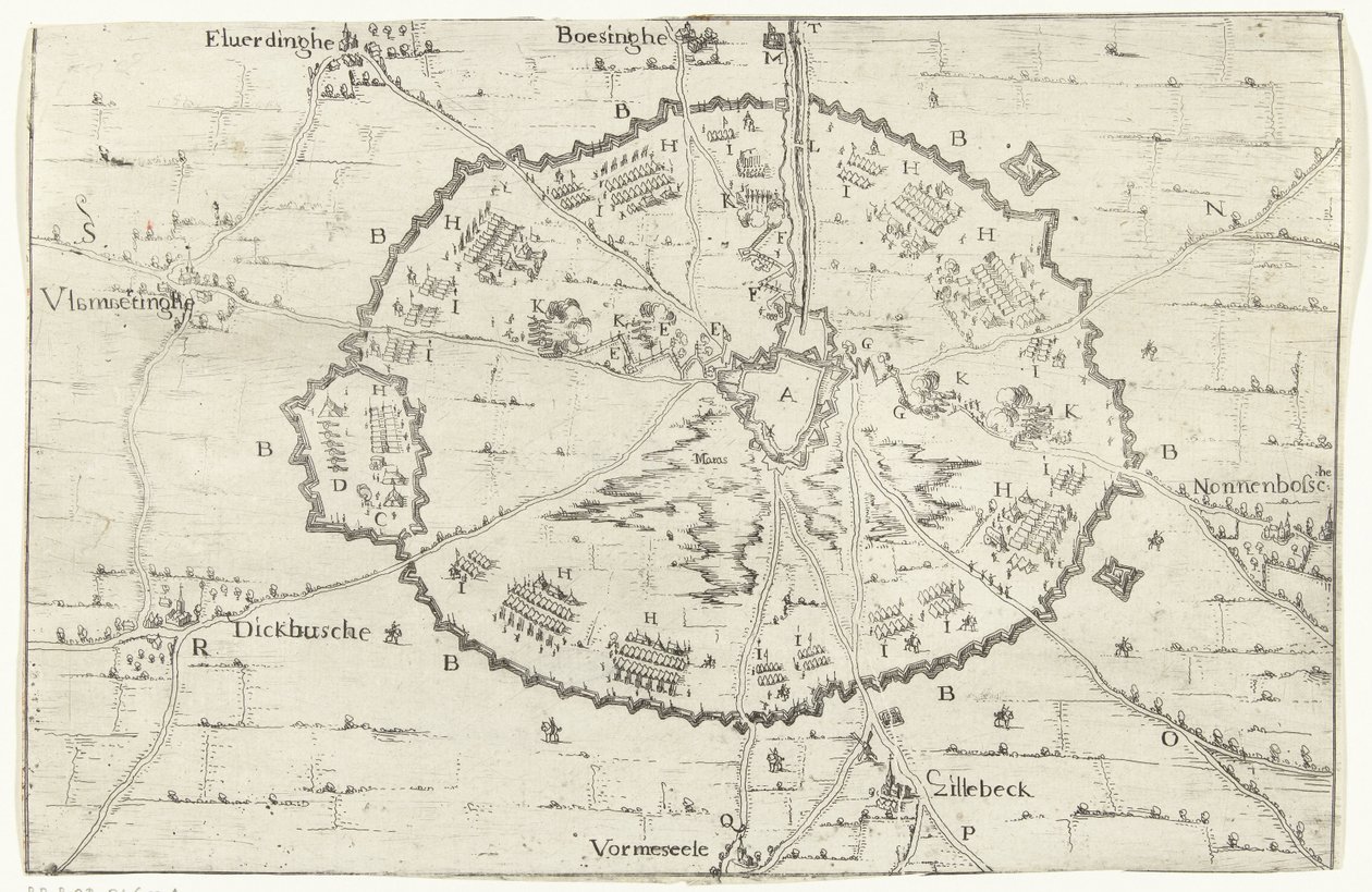 Ypresin piiritys, 1649 Todellinen kuva 