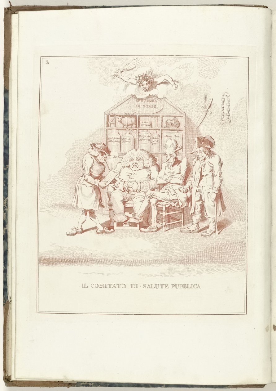 Algemeen Welzijnin komitea, 1795 Kansanterveyskomitea (kohteen otsikko) Hollandia Regenerata (Italiaanse kopie) (sarjan nimi) Hollannin uudestisyntyminen: peili kaikille uudestisyntyneille kansoille (sarjan nimi esineessä) tekijältä Anonymous