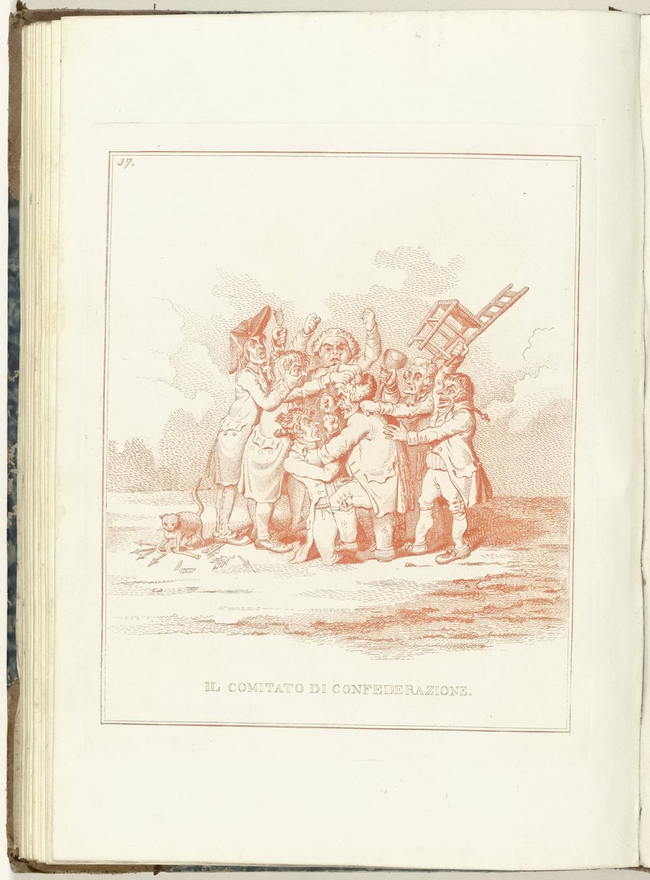 Comité van Bondgenootschap, 1795 Konfederaatiokomitea (kohteen otsikko) Hollandia Regenerata (Italyanse kopie) (sarjan nimi) Hollannin uudestisyntyminen: spechio kaikille uudestisyntyneille kansoille (sarjan nimi esineessä) tekijältä Anonymous