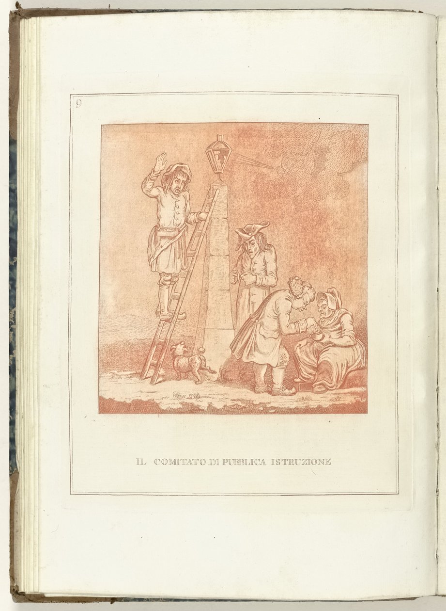 Comité van Voorlichting, 1795 Koulutustoimikunta (kohteen otsikko) Hollandia Regenerata (Italyanse kopie) (sarjan nimi) Hollannin uudestisyntyminen: spechio kaikille uudestisyntyneille kansoille (sarjan nimi esineessä) tekijältä Anonymous
