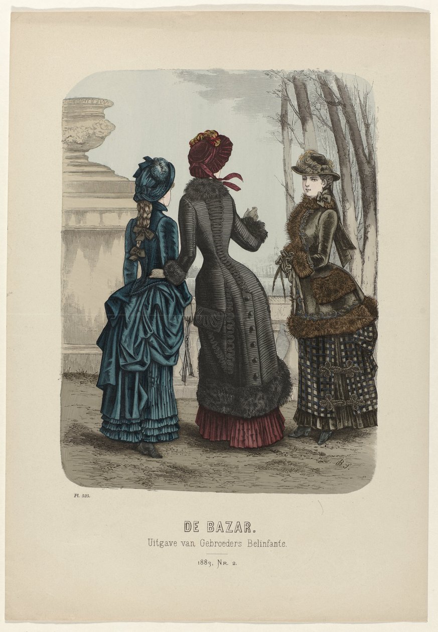 De Bazar, 1883, nro. 2, Pl. 525 tekijältä Anonymous