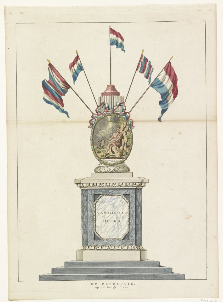 Vallankumous, Place Royalen koristelu, 1795 The Revolution, Op 