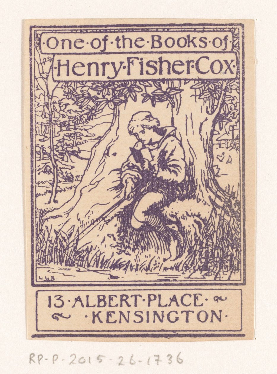 Henry Fisher Coxin ex libris tekijältä Anonymous