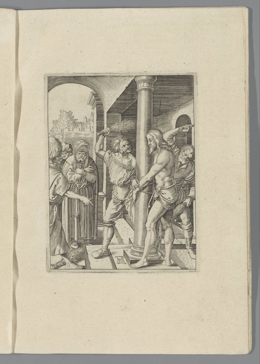 Kristuksen vitsaus The Little Passion (sarjan nimi) Passio Christi Ab Alberto Durer Nurenburgensi Effigiata (sarjan nimi) tekijältä Anonymous