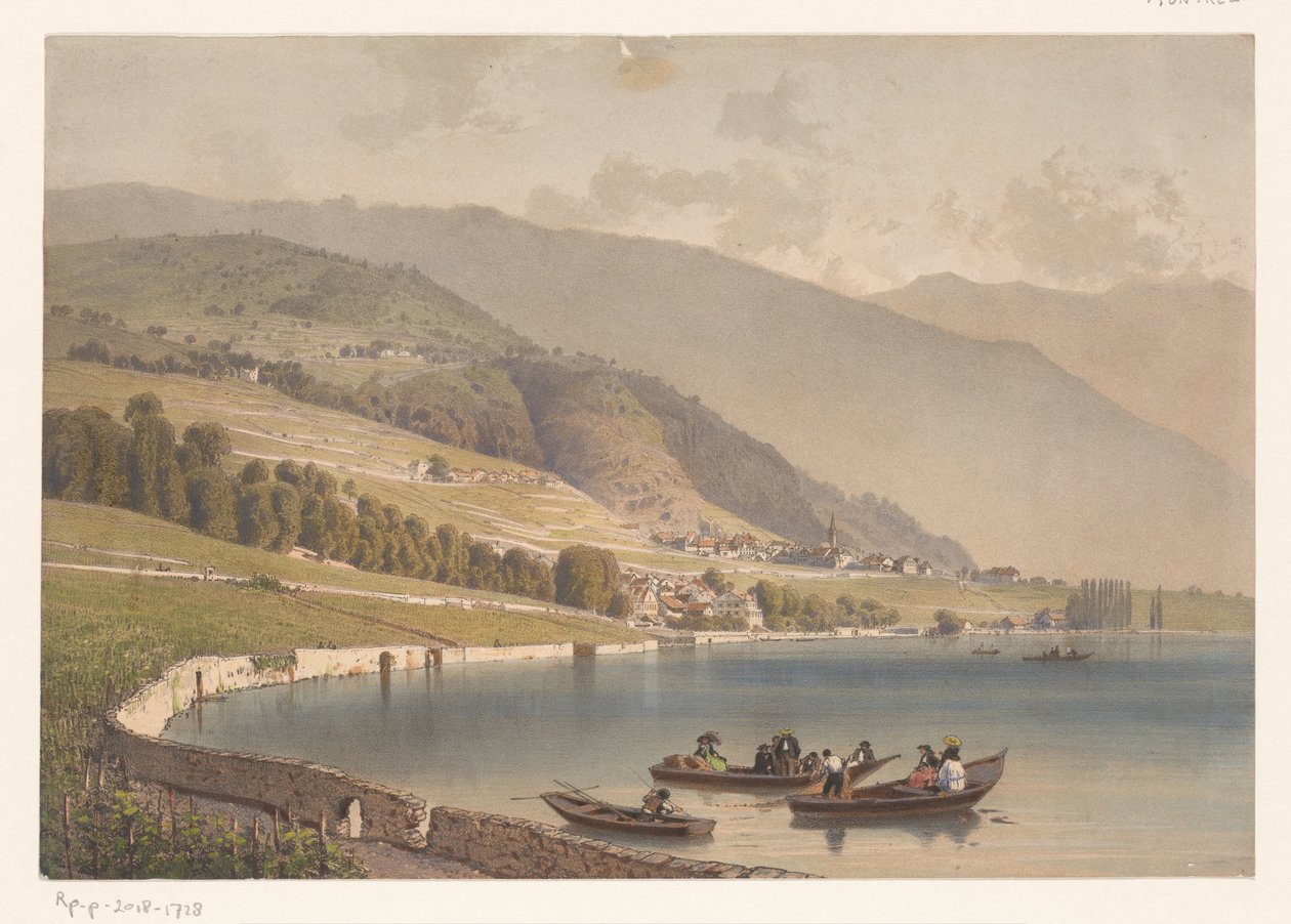 Näkymä Montreux