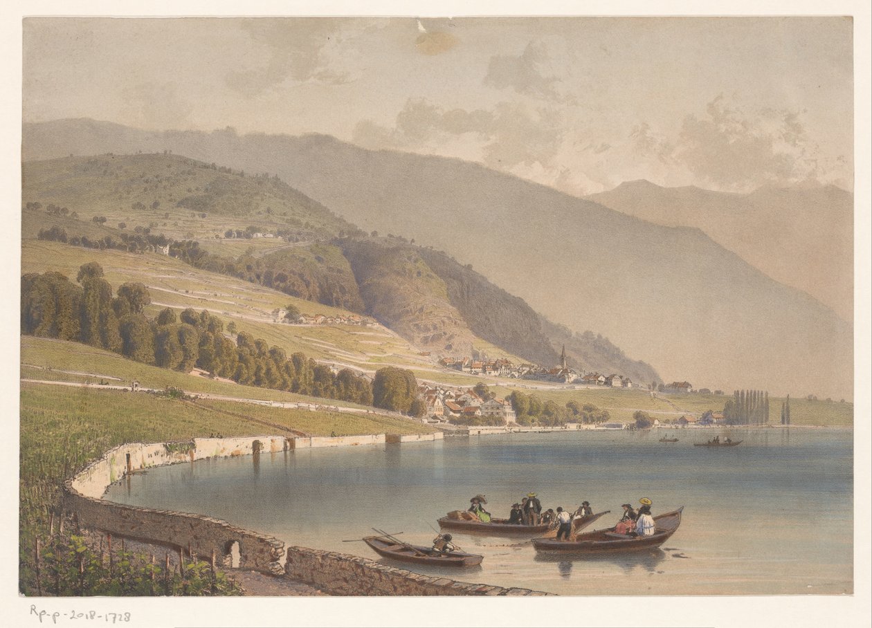 Näkymä Montreux