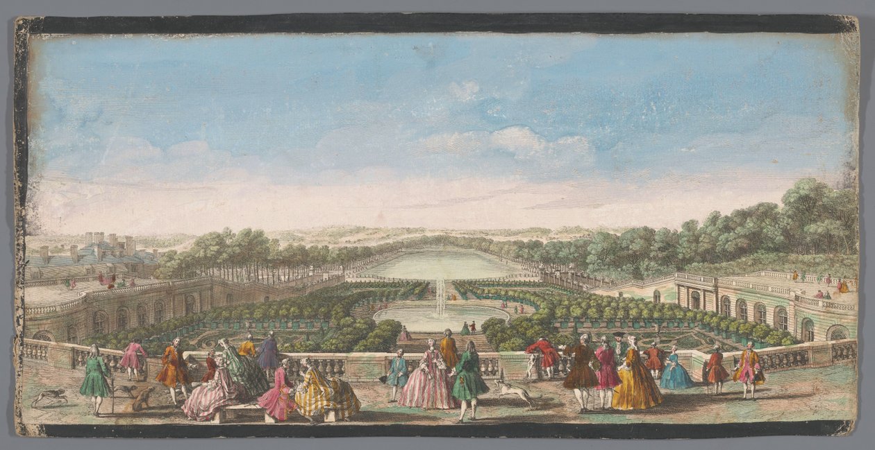 Näkymä appelsiinipuille Versailles