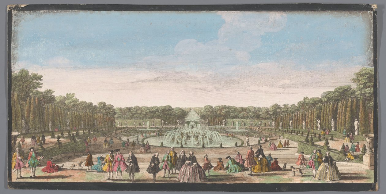 Näkymä Bassin de Latonelle Versailles