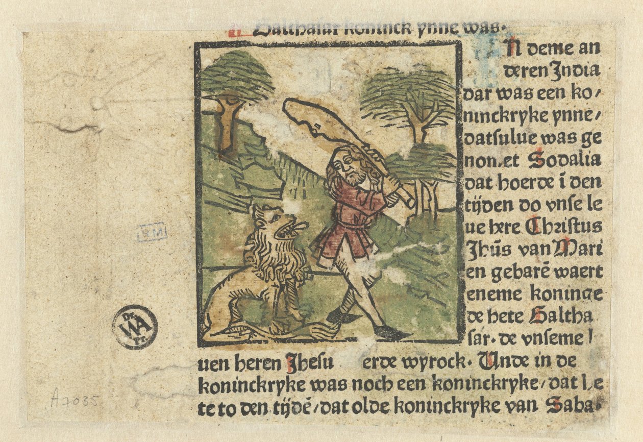 Hercules ja Nemean-leijona tekijältä Anonymous