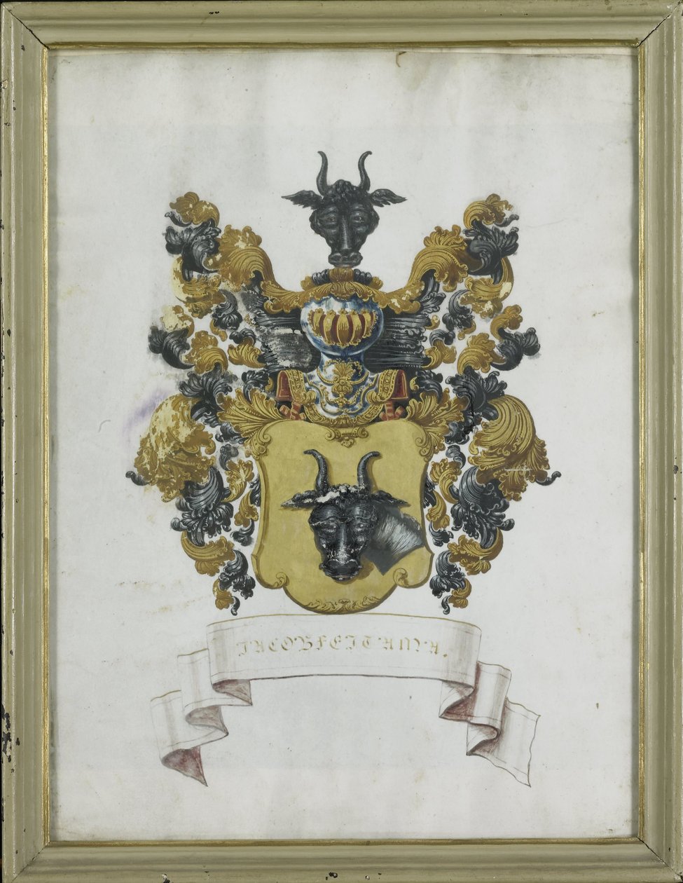 Jacob Feitama II:n (1698-1774) vaakuna tekijältä Anonymous