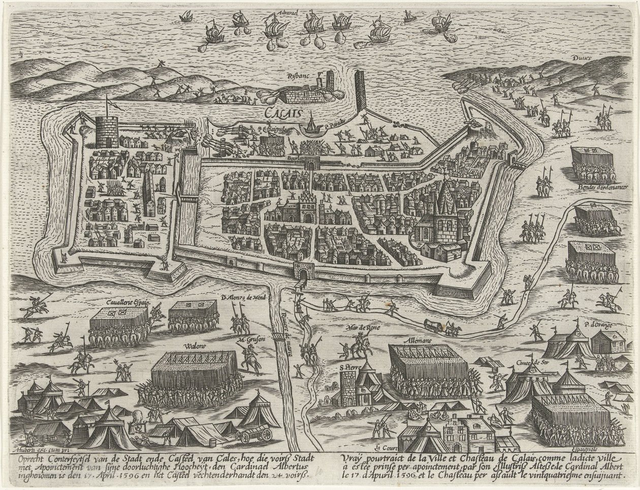 Arkkiherttua Albrechtin Calais
