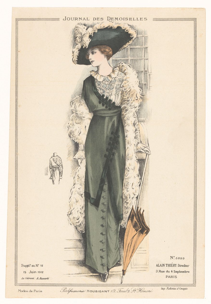 Journal des Demoiselles 15. kesäkuuta 1912, nro. 5099 tekijältä Anonymous