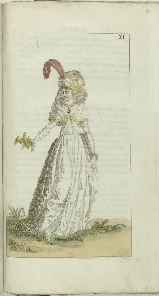 Muodin ja maun kabinetti 1791, pl. XI tekijältä Anonymous