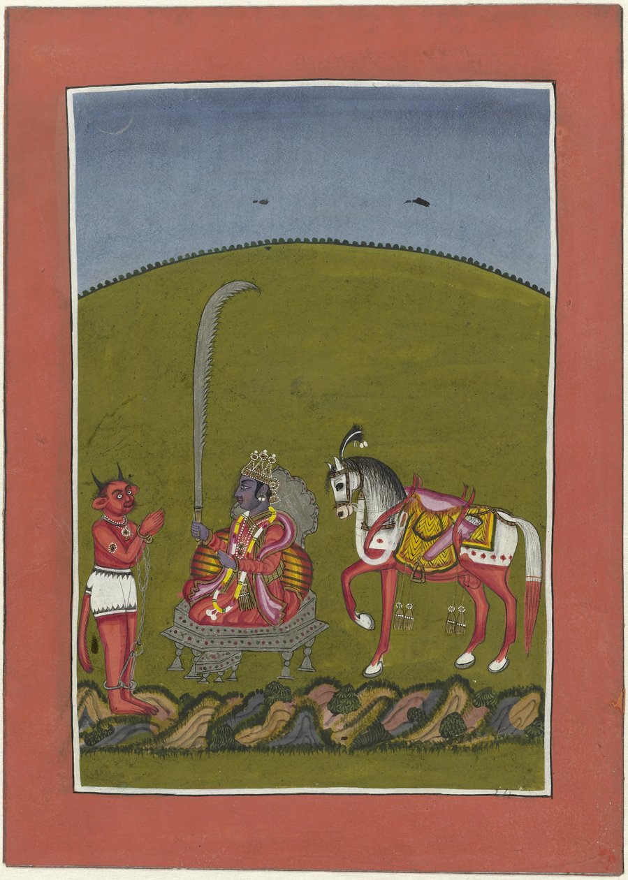 Kalki (Vishnun tuleva inkarnaatio) Vishnun avatarit (sarjan nimi) tekijältä Anonymous