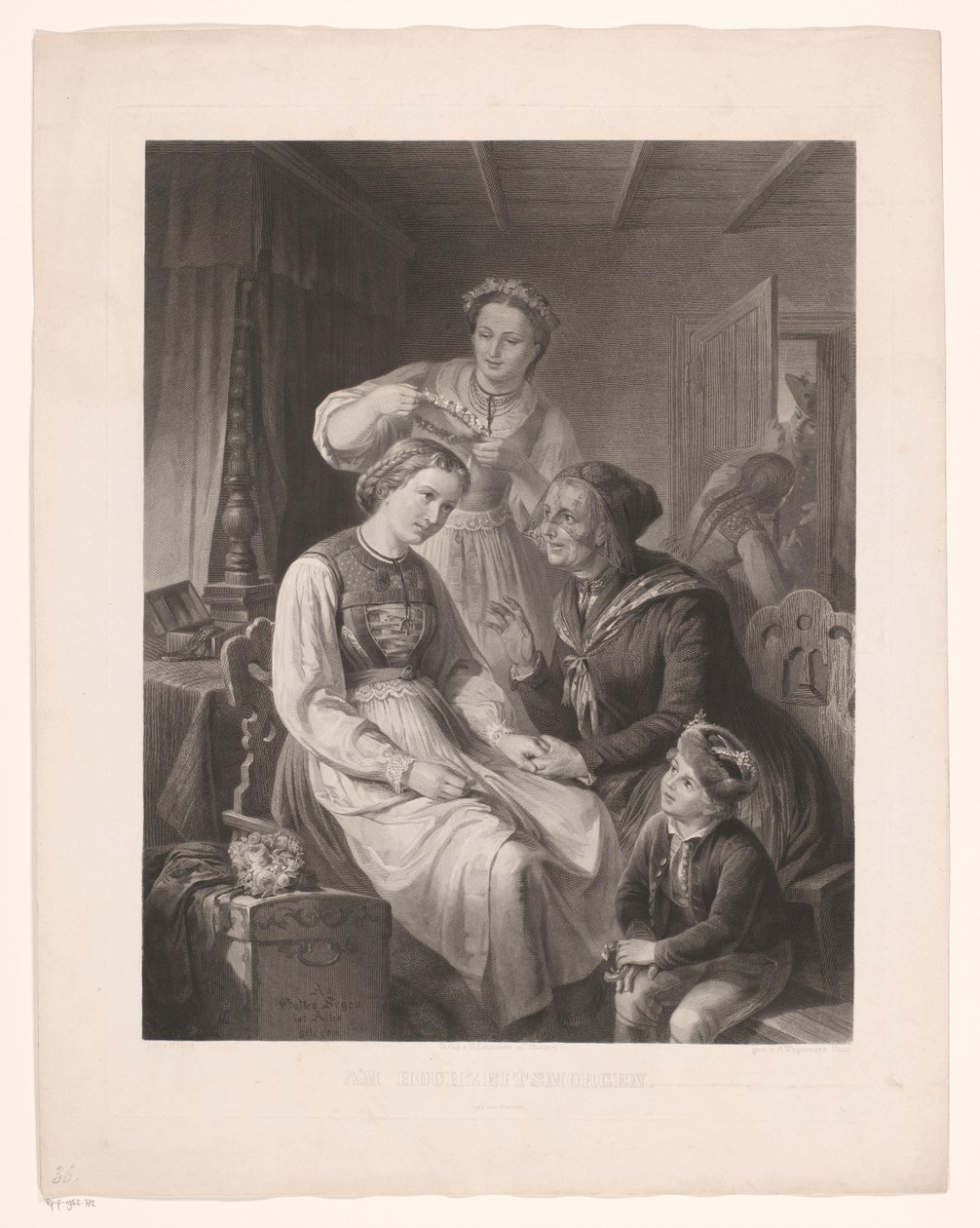 Le Suprême Bon Ton, 1800-1815, nro 21: Elegantti sepän luona tekijältä Anonymous