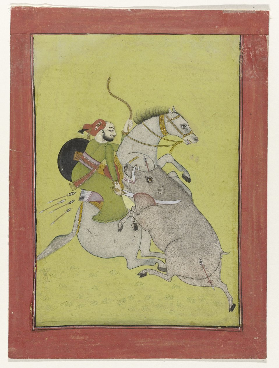 Maharao Umed Singh Bundicista Maharaja Umed Singh tappaa villisikaa tekijältä Anonymous