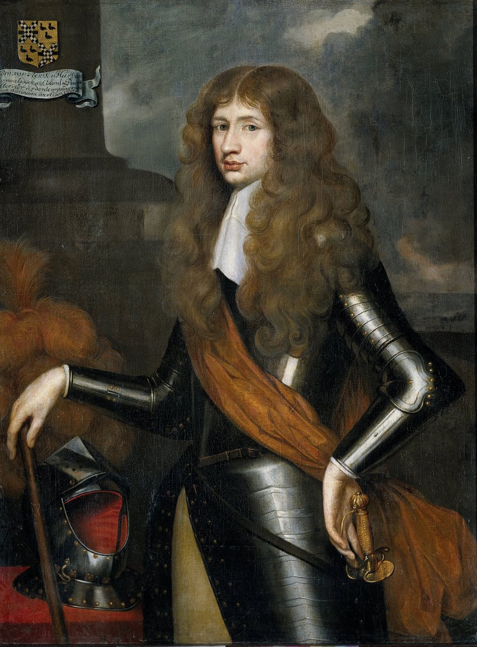 Cornelis van Aerssen, Sommelsdijkin lordi, Surinamen kuvernööri vuodelta 1683, muotokuva tekijältä Anonymous