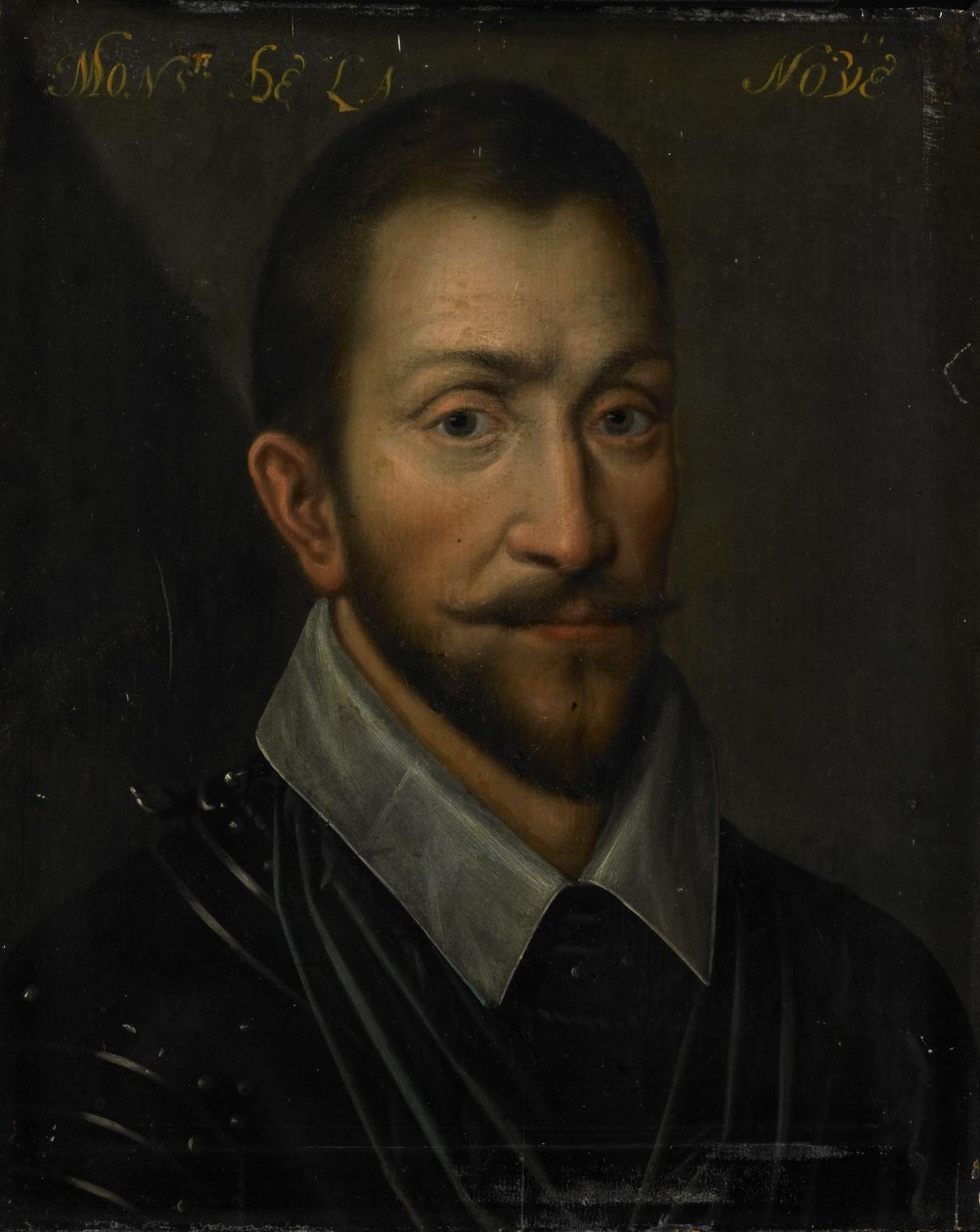 Muotokuva François de la Nouesta, Telignyn herrasta, sukunimellä Bras de Fer ja Bayard Huguenot tekijältä Anonymous