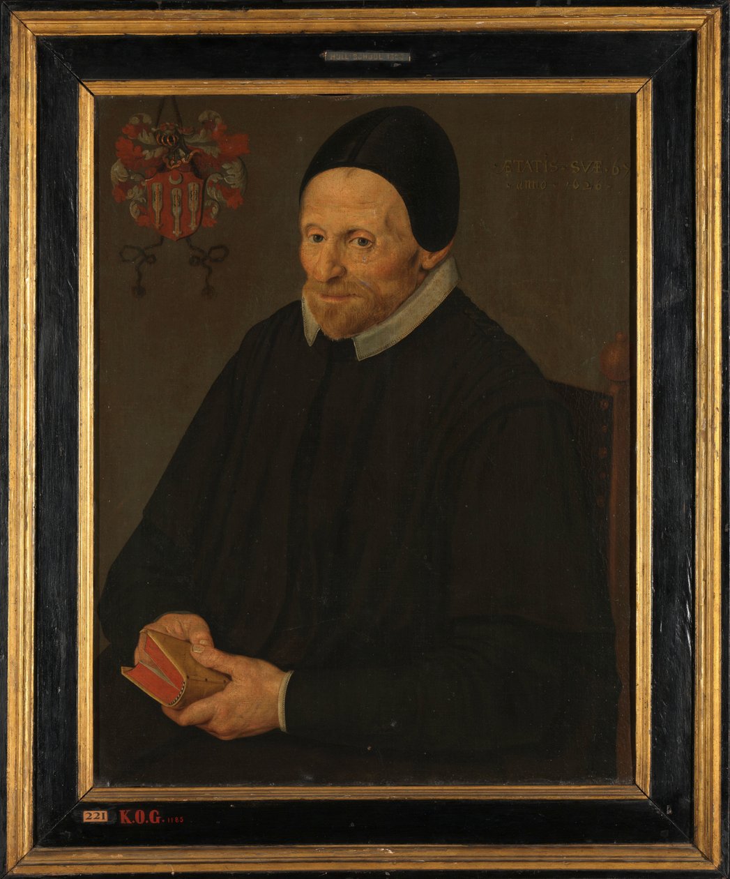 Jacob Hendrickszin muotokuva. van Swieten, entinen nimi Dirck Hendricksz van Swieten tekijältä Anonymous