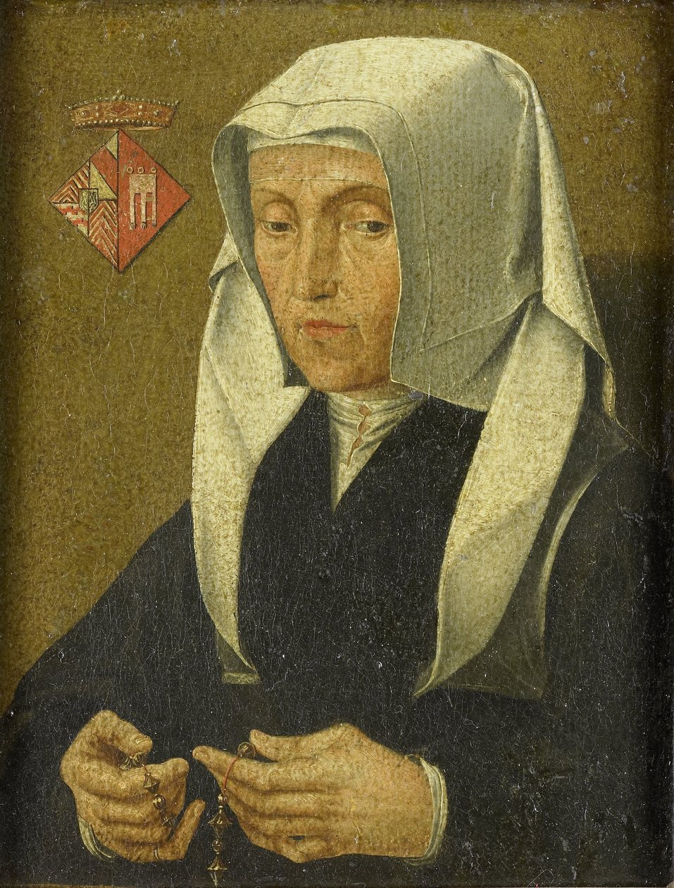 Magdalena van Werdenborghin (1464-1538) muotokuva tekijältä Anonymous