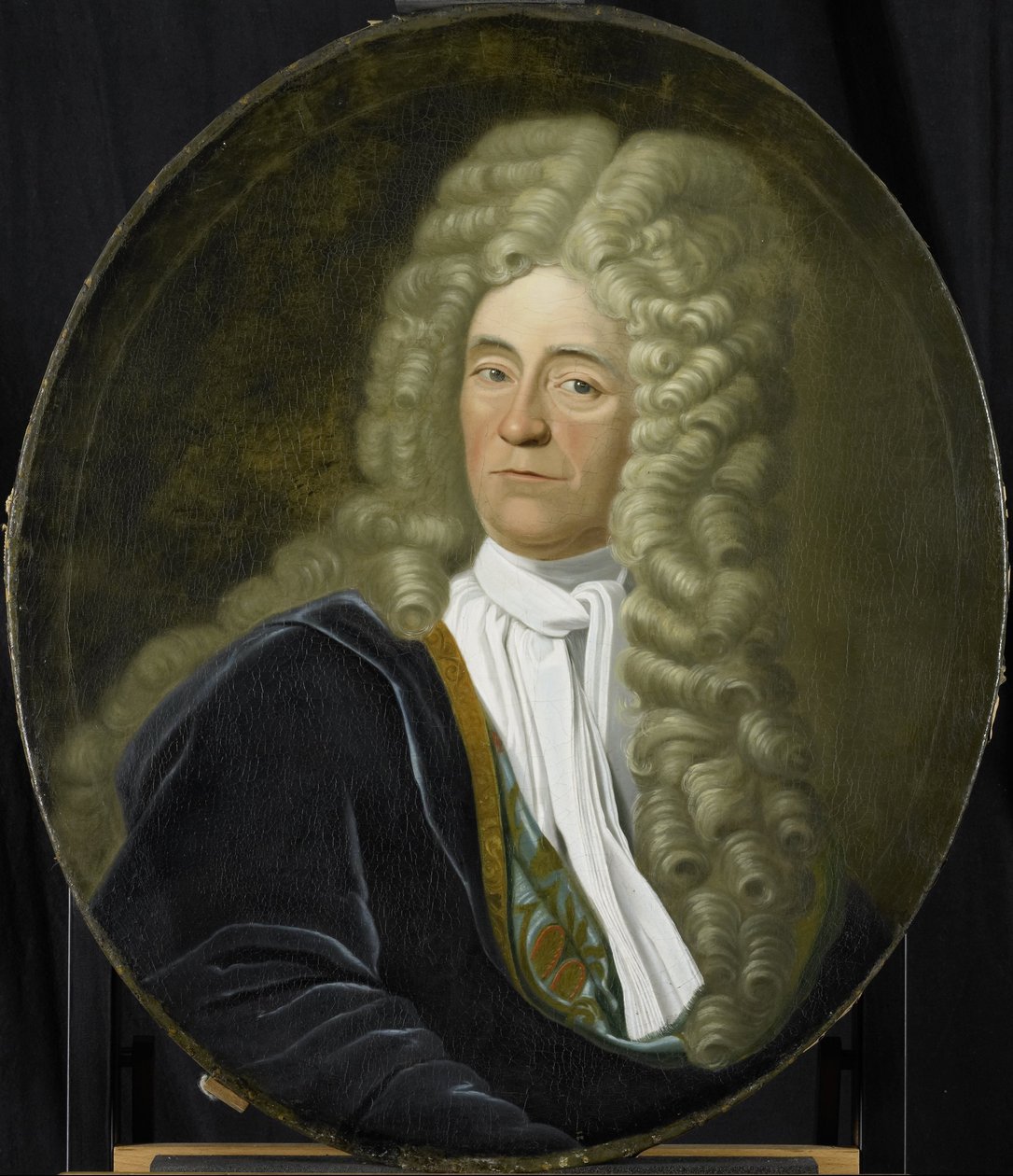 Muotokuva Willem van Hogendorpista, hollantilaisen Itä-Intian yhtiön Rotterdamin kamarin johtajasta, valittiin vuonna 1692 tekijältä Anonymous