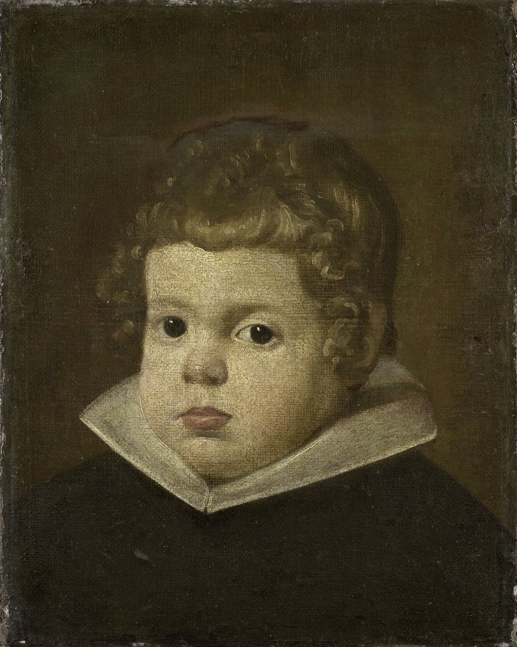 Muotokuva noin kolmevuotiaasta pojasta, mahdollisesti prinssi Balthasar Carlosista, Espanjan kuninkaan Philip IV:n pojasta tekijältä Anonymous