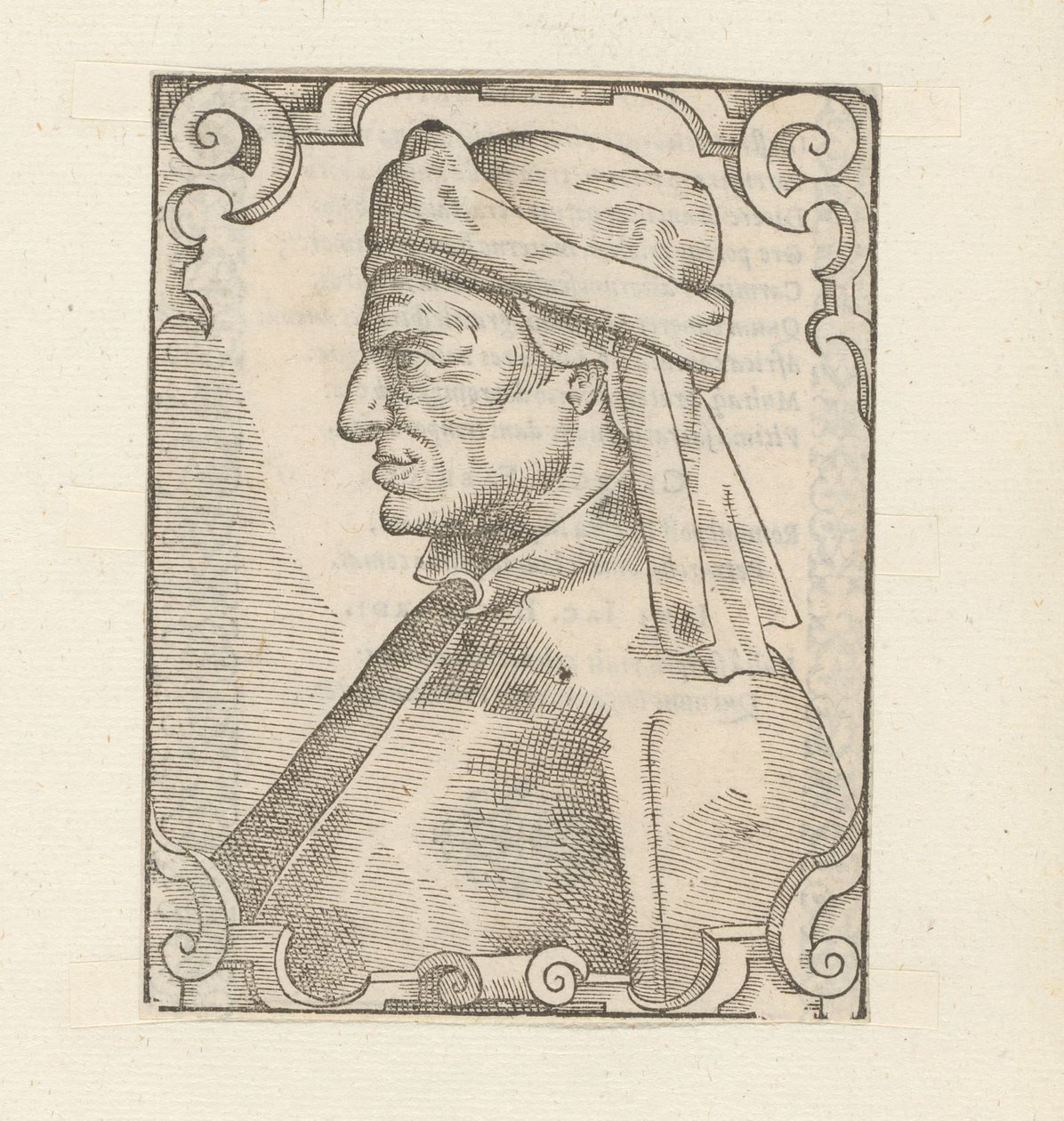 Portret van Bartolus van Sassoferrato tekijältä Anonymous