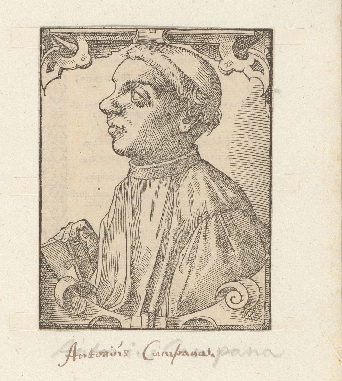 Muotokuva Giovanni Antonio Campani tekijältä Anonymous