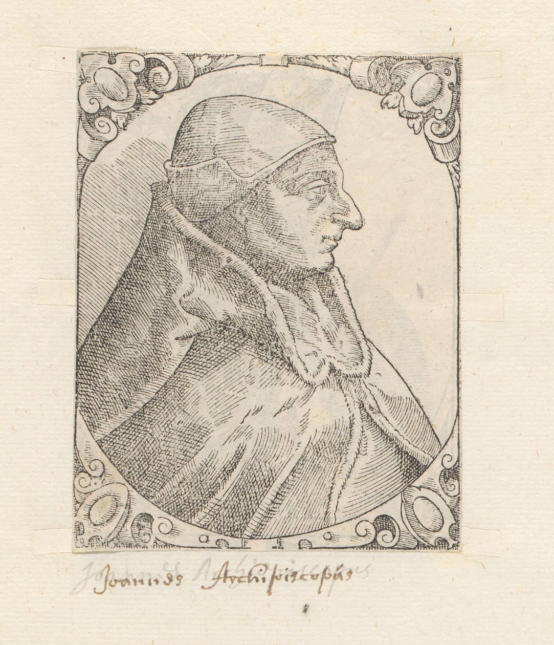 Muotokuva Giovanni Visconti tekijältä Anonymous