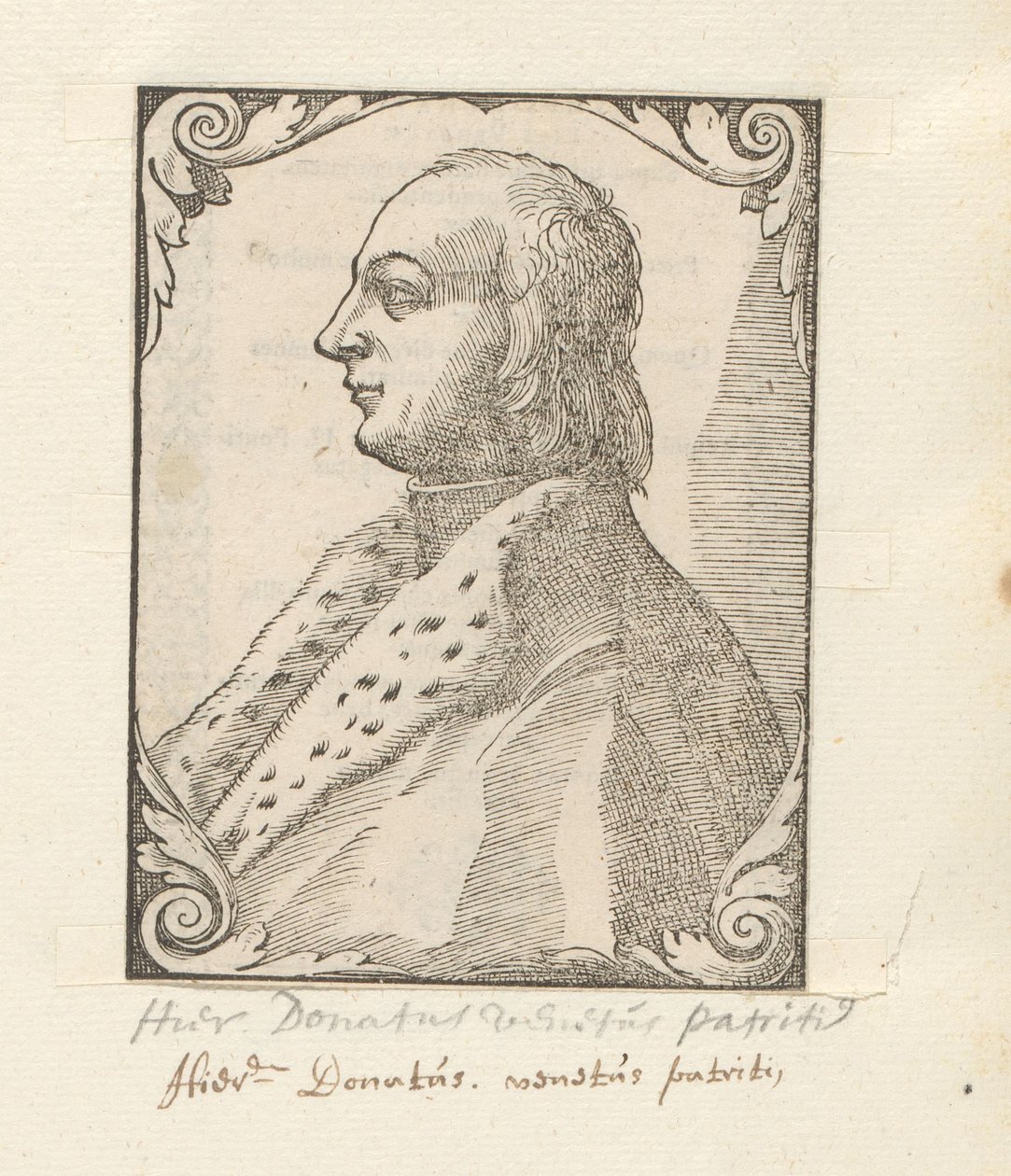 Porretti van Girolamo Donati tekijältä Anonymous