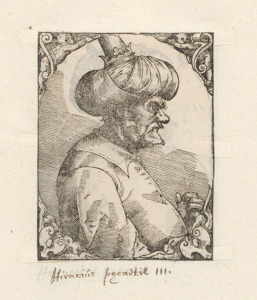 Horus Barbarossan muotokuva tekijältä Anonymous