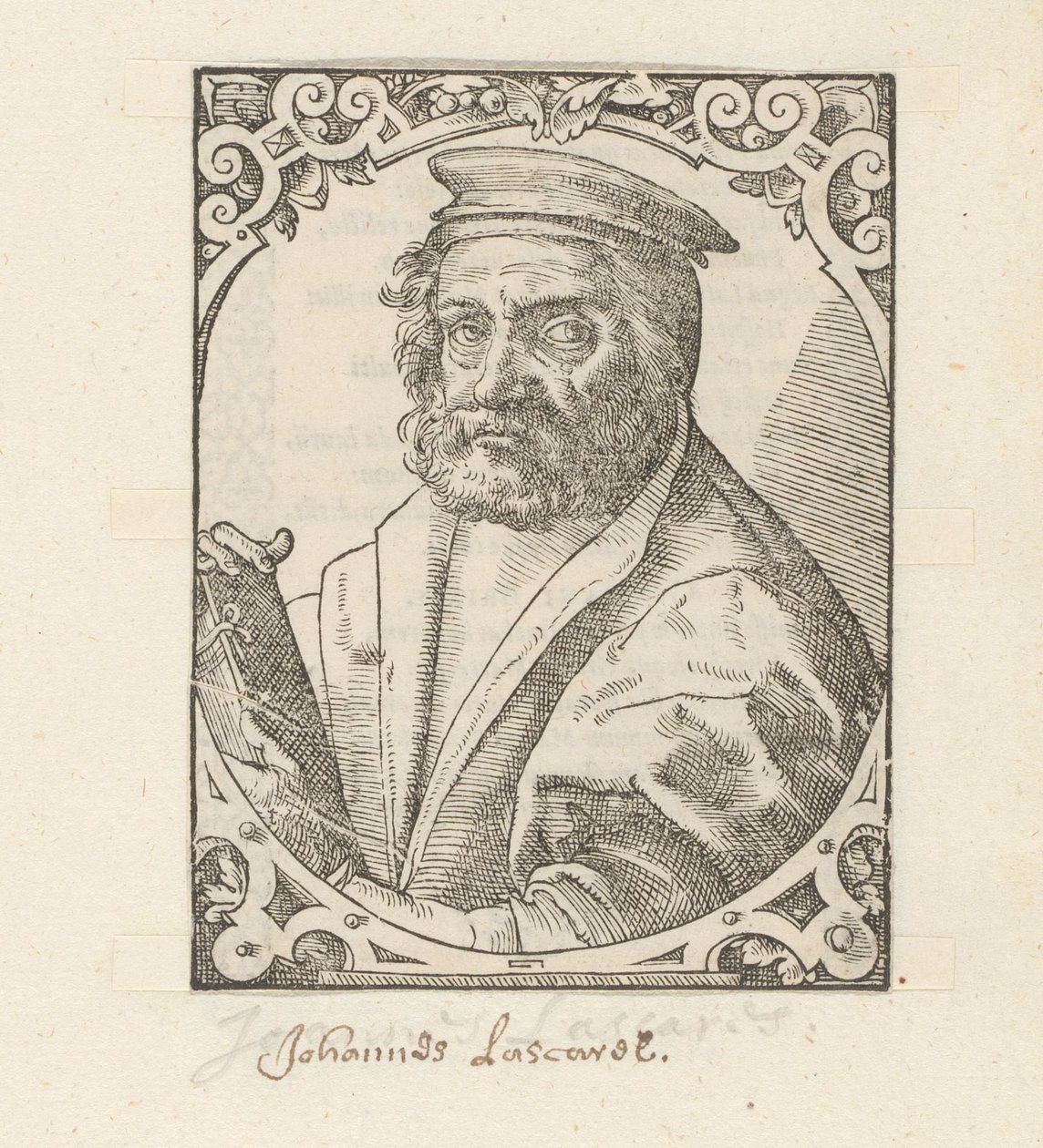Johannes Lascarisin muotokuva tekijältä Anonymous