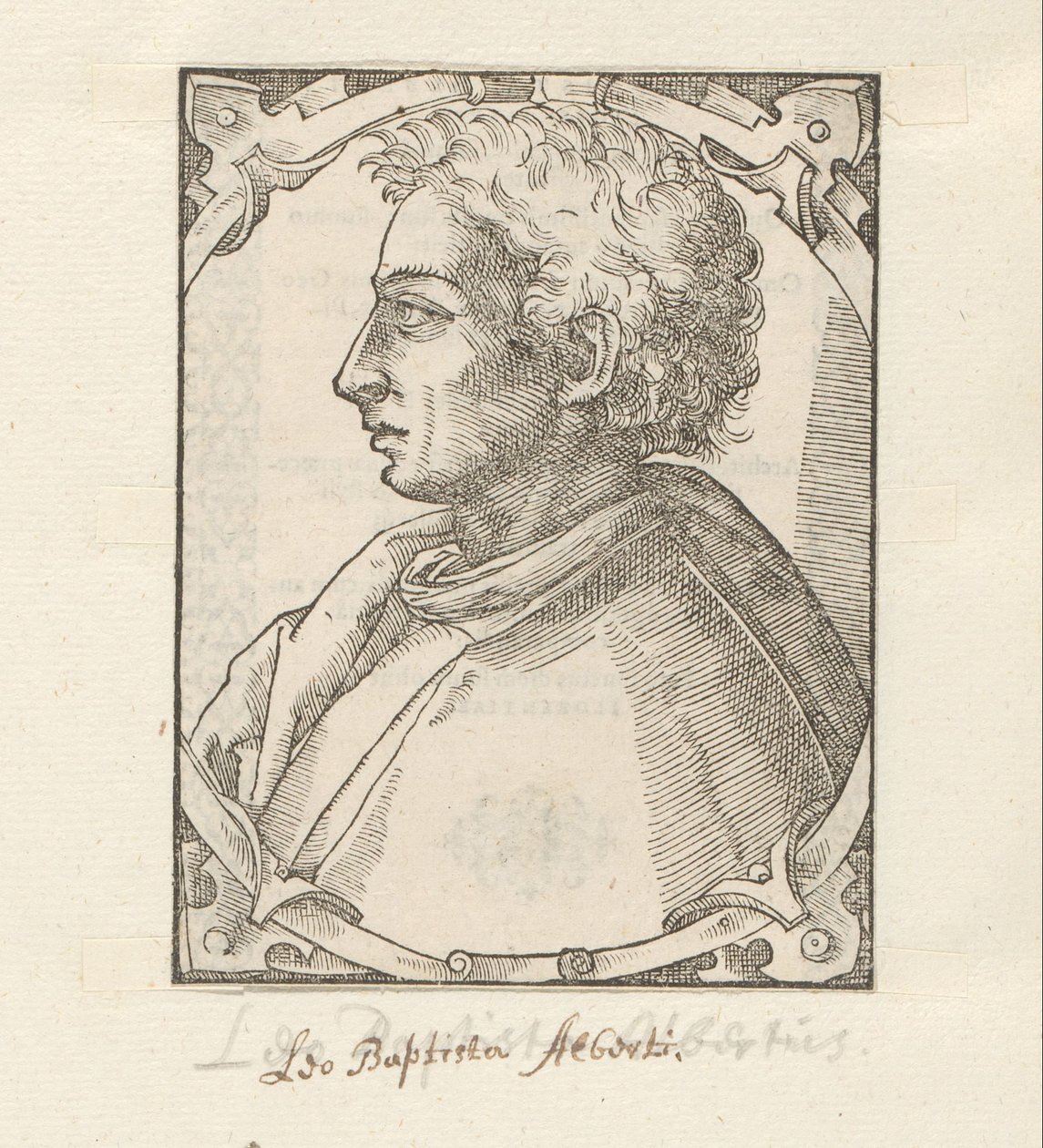 Portreet Leon Battista Alberti tekijältä Anonymous