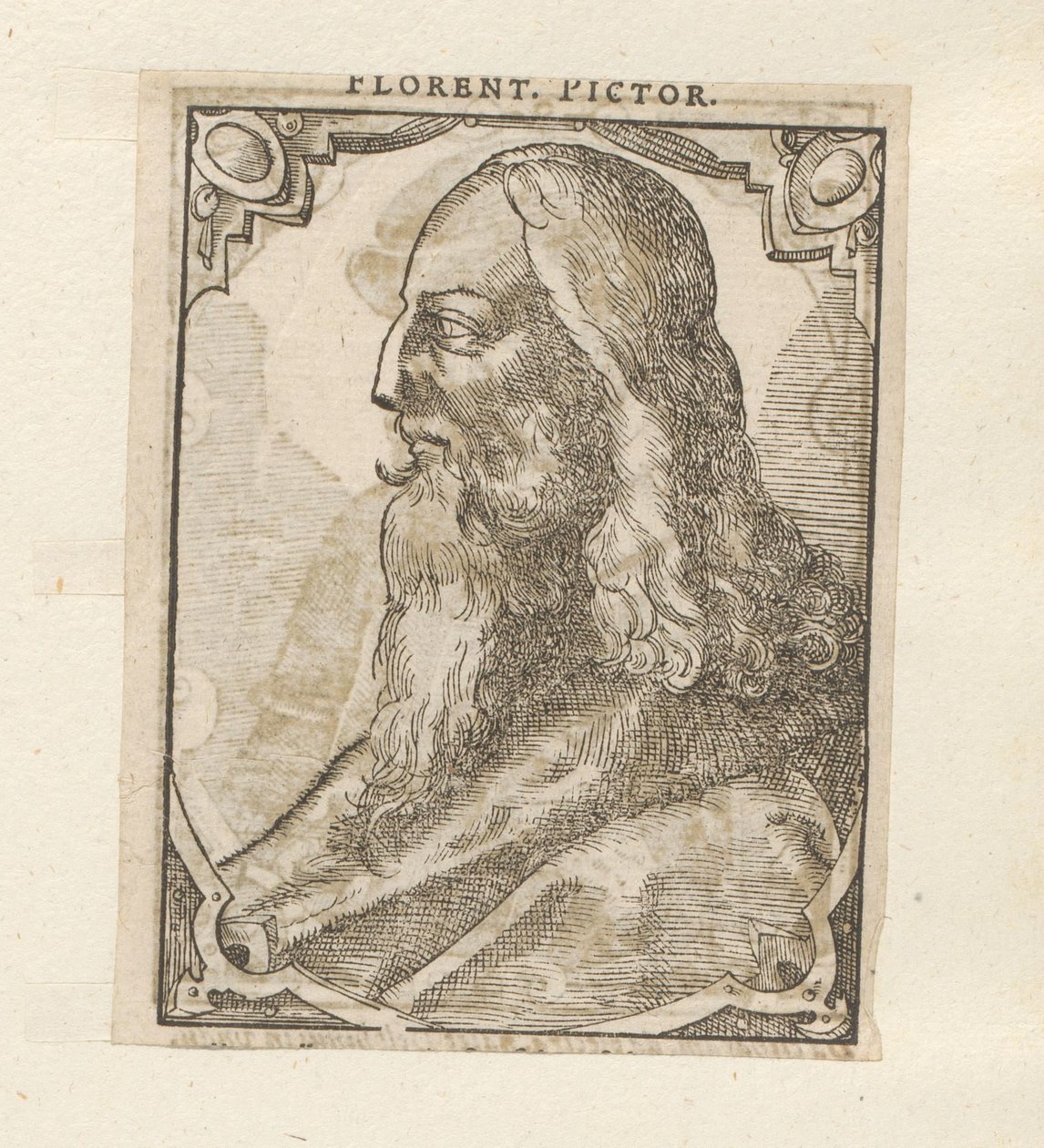 Muotokuva Leonardo da Vinci tekijältä Anonymous