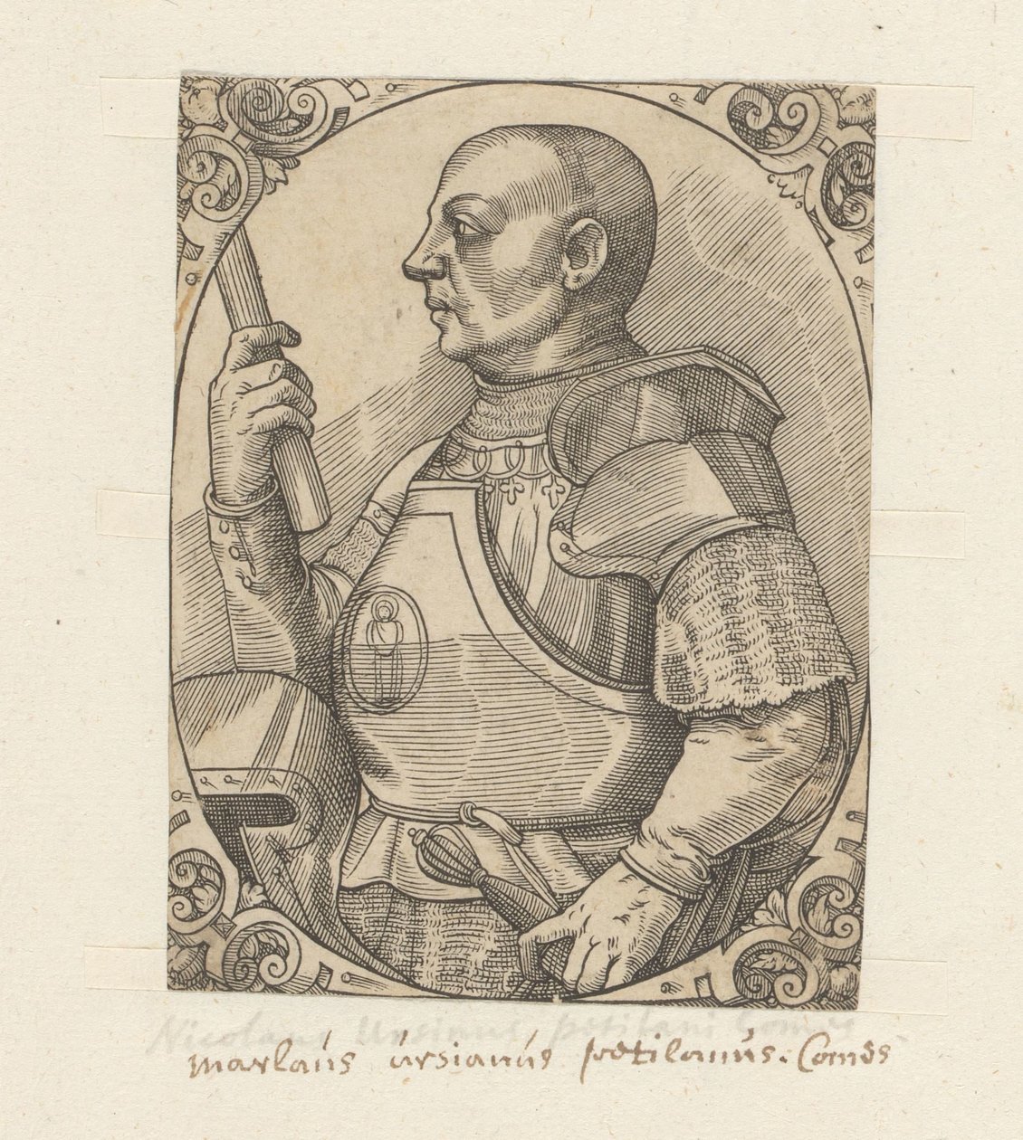 Portret van Niccolò Pitiglianosta tekijältä Anonymous