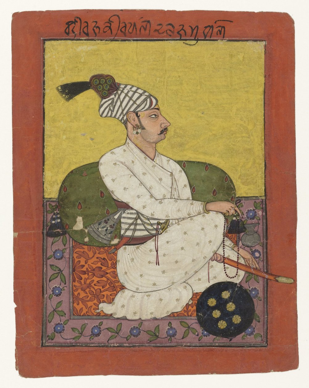 Muotokuva Van Raja Kirpal Dev Van Bahu (Jammu) tekijältä Anonymous