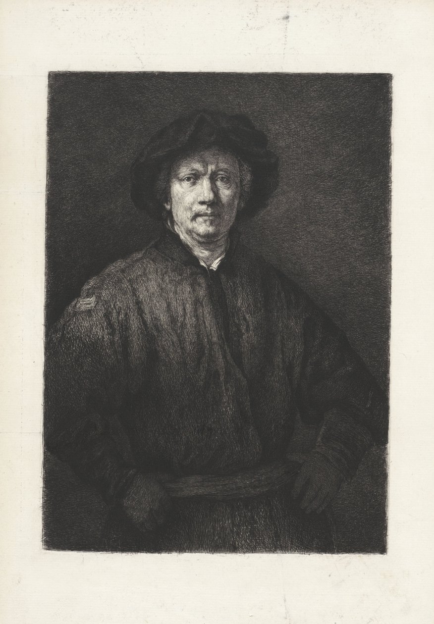 Rembrandt Harmenszin muotokuva. Reinistä tekijältä Anonymous