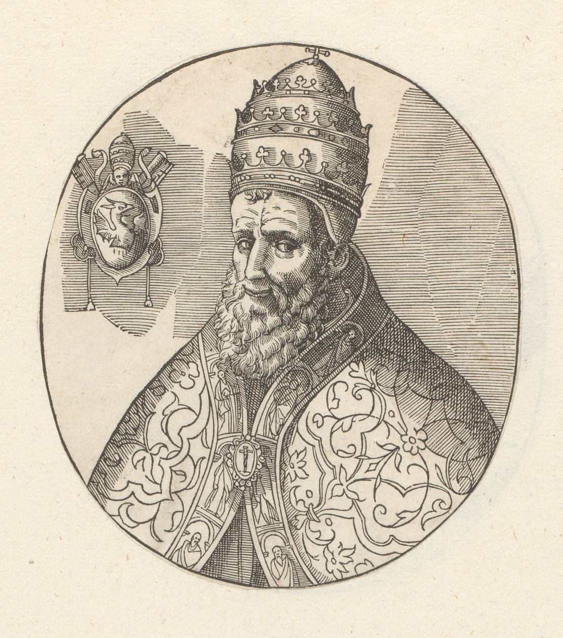 Portree van paus Gregorius XIII tekijältä Anonymous