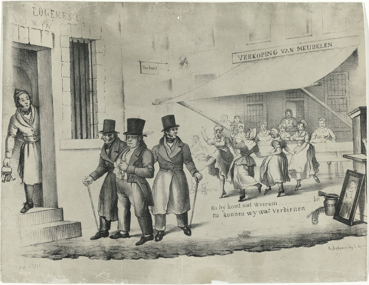 Sarjakuva C. Seynistä, 1838-1839 tekijältä Anonymous
