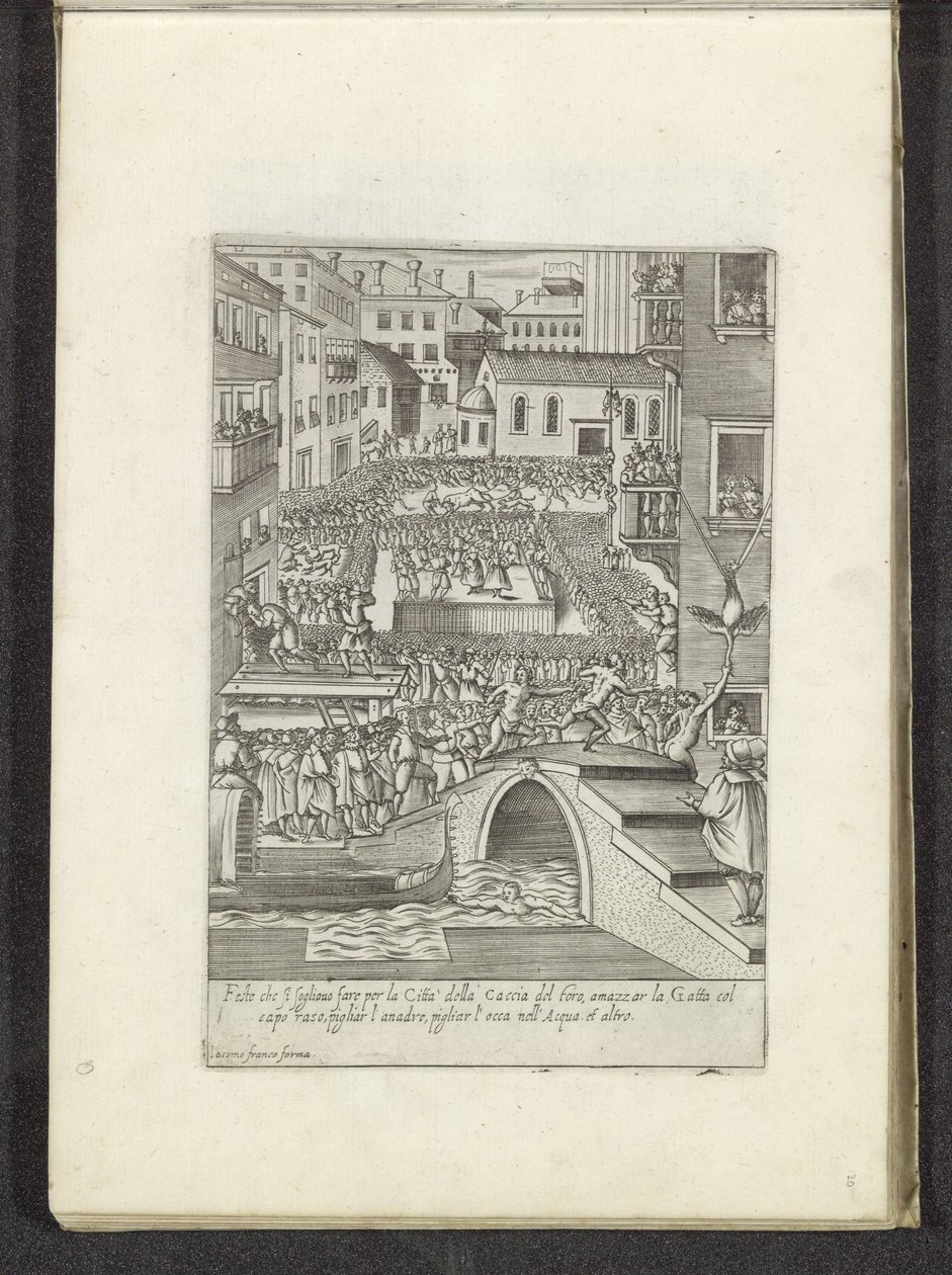 Straatfeest te Venetië Scènes uit het Venetiaanse leven (títol de la sèrie) Habiti d